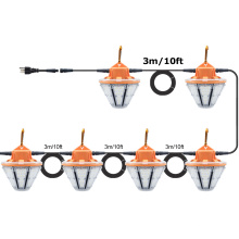 Waterproof led String Lights 60W Energy Saving Construction String Lights For Jobsite Construction site Lighting